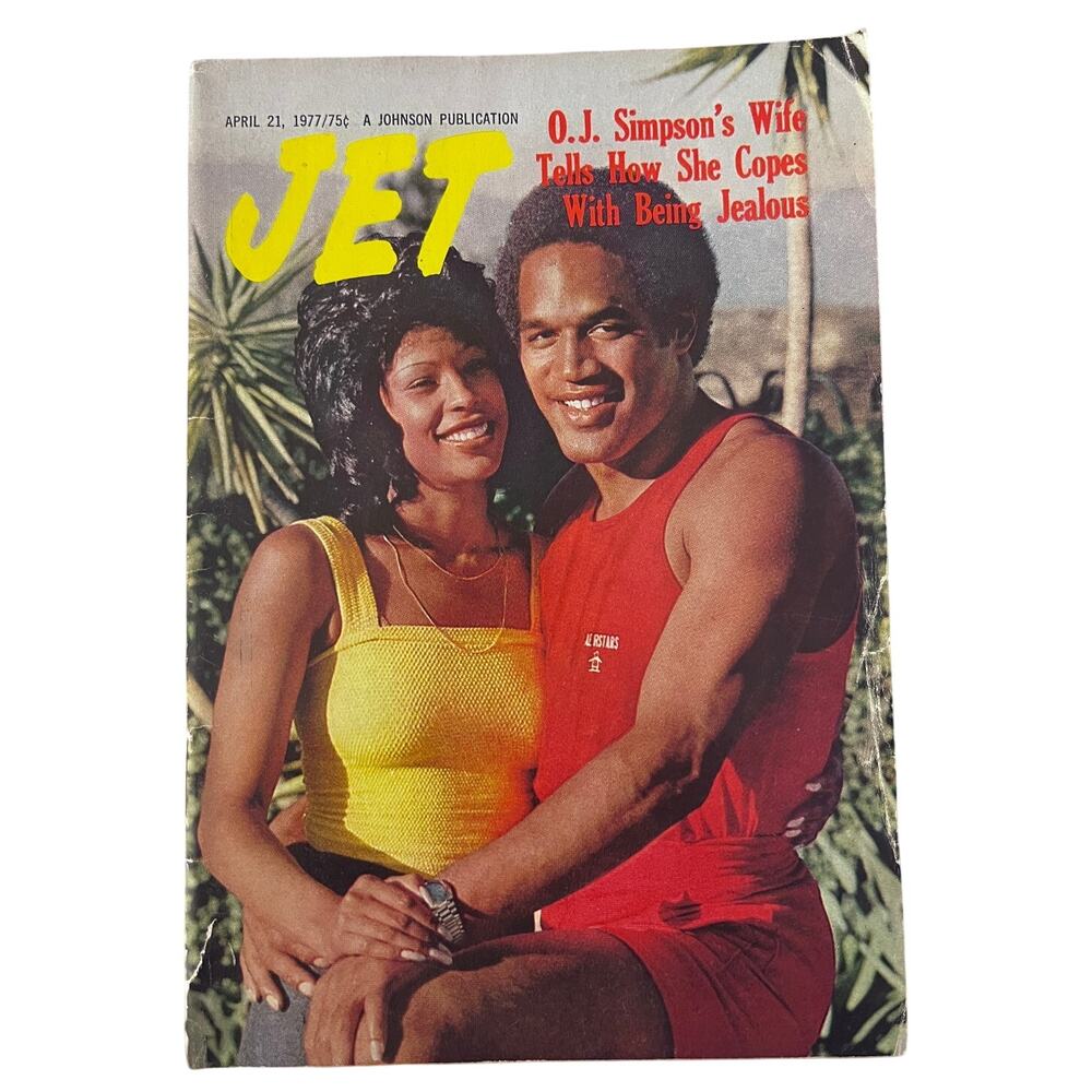 Vintage JET Magazines - April 21, 1977 - O.J. Simpson